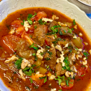 Мясная солянка по-абхазски